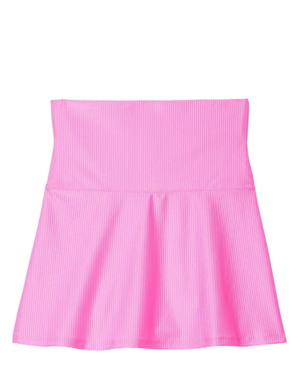 Victorias Secret Pink Lola Pink Foldover Mini Skirt - Picture 1 of 3